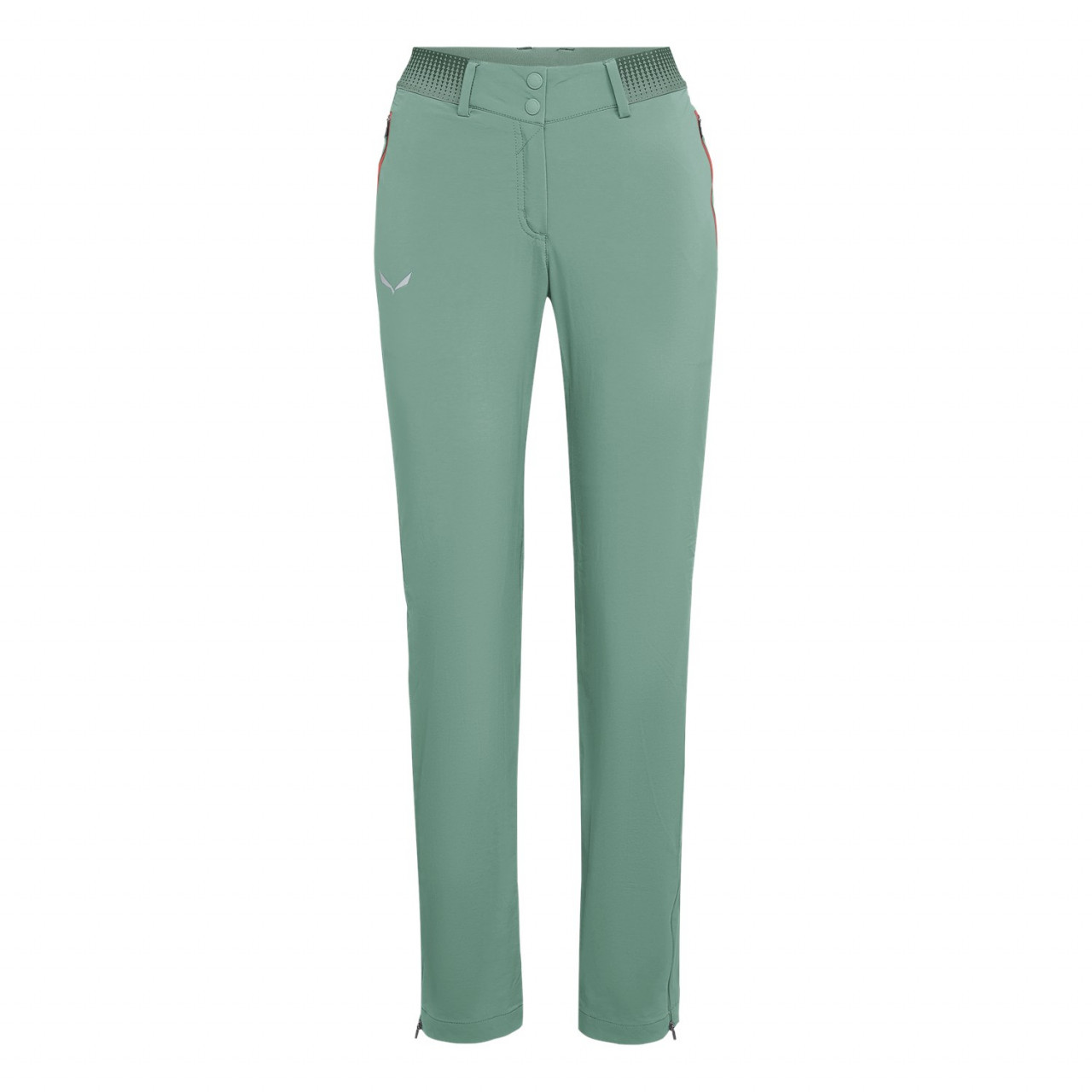 Pantalones Softshell Mujer Chile - Salewa Pedroc 3 Durastretch - Verde - TZGK-53706